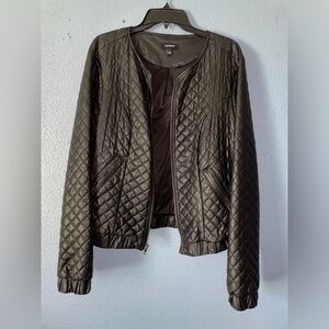 Faux Leather Jacket Torrid
